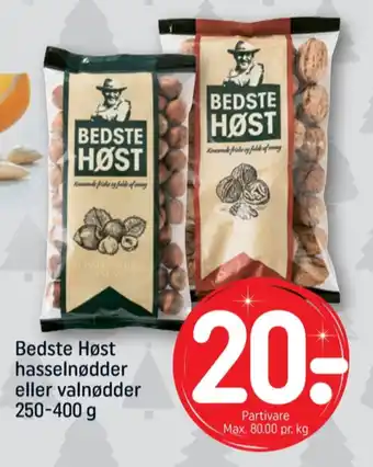REMA 1000 Bedste høst hasselnødder tilbud
