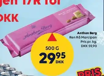Anthon berg ren rå marcipan