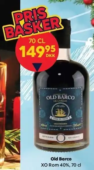 BorderShop Old barco xo rom 40% tilbud