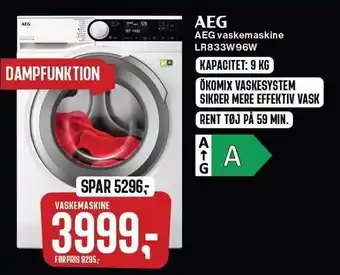 Skousen Aeg vaskemaskine tilbud