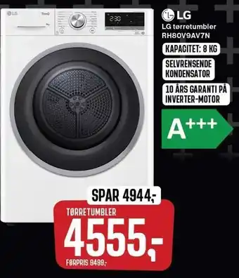 Skousen Lg tørretumbler tilbud