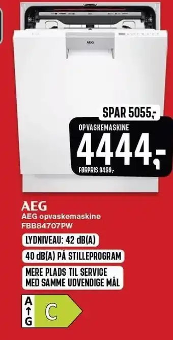 Skousen Aeg opvaskemaskine tilbud