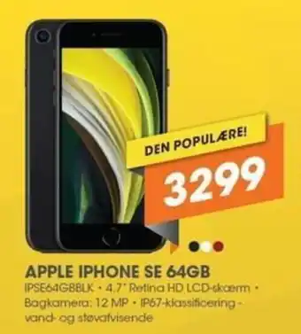 Expert Apple iPhone SE 64GB tilbud