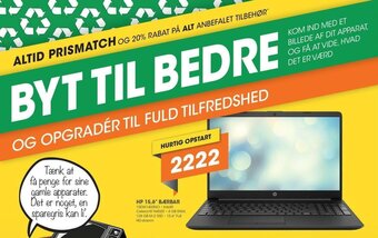 Expert HP 15,6" Bærbar tilbud