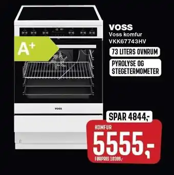 Skousen Voss komfur tilbud
