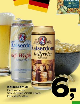 Coop 365 Kaiserdom øl tilbud