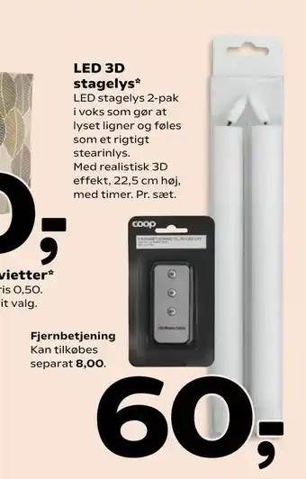 Coop 365 LED 3D stagelys tilbud