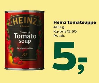 Coop 365 Heinz tomatsuppe tilbud