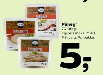 Coop 365 Pålæg tilbud