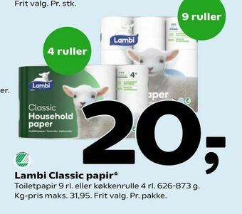Lambi Classic papir