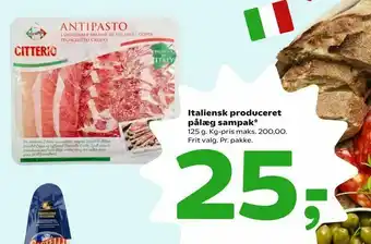 Coop 365 Italiensk produceret pålæg sampak tilbud