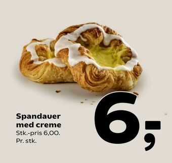 Spandauer med creme