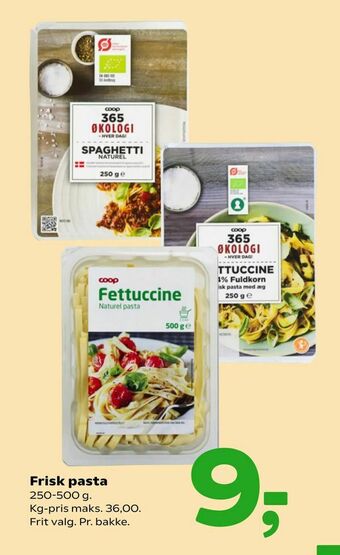 Coop 365 Frisk pasta tilbud