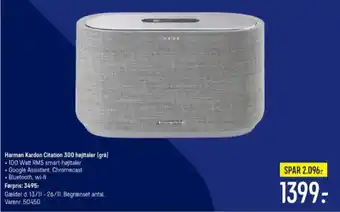 Elgiganten Harman kardon højttaler tilbud