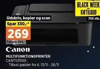 Power Multifunktionsprinter tilbud