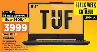 Power Tuf gaming a15 tilbud