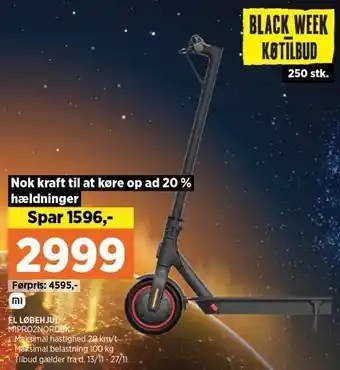 Power El løbehjul tilbud