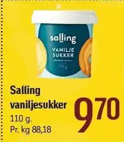 Salling vaniljesukker