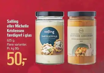 Føtex Salling eller michelle kristensen færdigretter 625 g tilbud