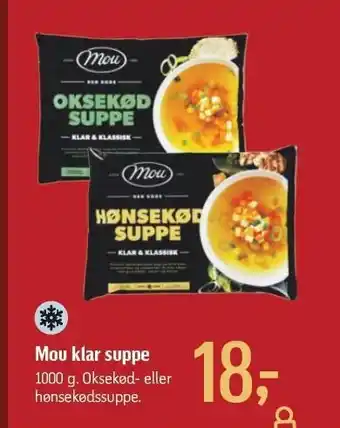 Føtex Mou klar suppe 1000 g tilbud