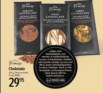 Føtex Princip chokolade tilbud