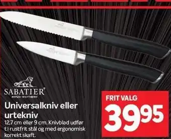 Universalkniv eller urtekniv