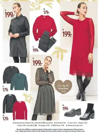Føtex Kjoler, bukser, trøjer og sko tilbud