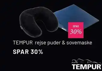 Drømmeland Tempur rejse puder & sovemaske tilbud