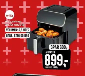 Skousen Wilfa airfryer wilfa-602318 tilbud