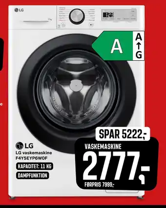 Skousen Lg vaskemaskine f4y5eyp6w0f tilbud