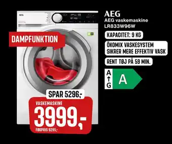 Skousen Aeg vaskemaskine lr833w96w tilbud