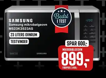 Skousen Samsung mikrobølgeovn ms23k3523as tilbud