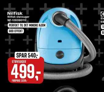 Skousen Nilfisk støvsuger nf-128390112 tilbud