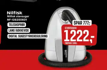 Skousen Nilfisk støvsuger nf-128350601 tilbud