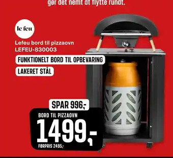 Skousen Lefeu bord til pizzaovn lefeu-830003 tilbud