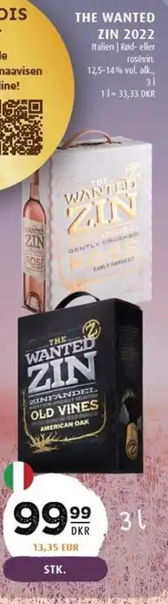 Scandinavian Park THE WANTED ZIN 2022 tilbud