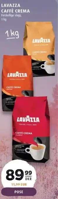 Scandinavian Park LAVAZZA CAFFÈ CREMA tilbud