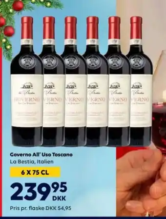 Ukendt italiensk rødvin
