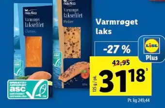 Lidl Nautica laks tilbud