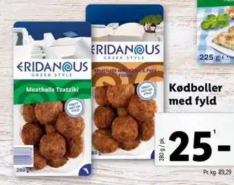 Lidl Eridanous kødboller tilbud