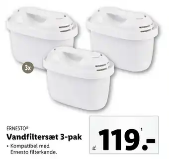 Lidl Ernesto vandfilterkande tilbud