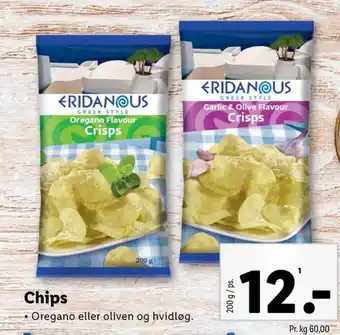 Lidl Eridanous chips tilbud