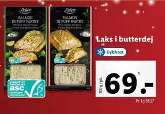 Lidl Deluxe indbagt fisk tilbud