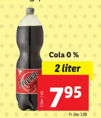 Lidl Zero cola tilbud