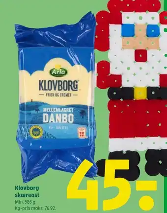 Coop 365 Klovborg skæreost tilbud