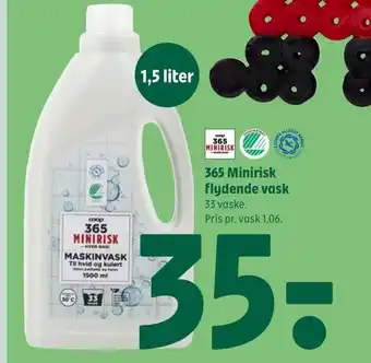Coop 365 365 Minirisk flydende vask tilbud