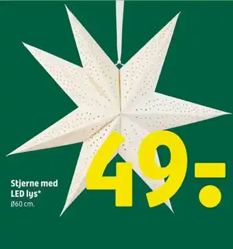 Coop 365 Stjerne med LED lys tilbud