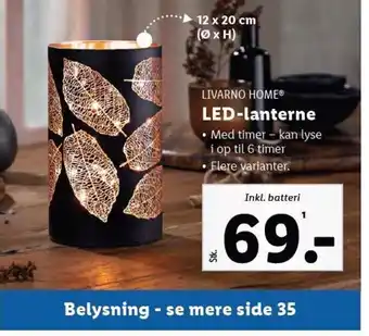 LED-lanterne