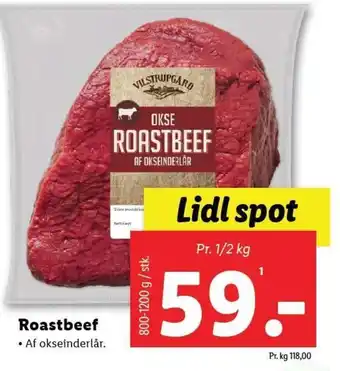 Lidl Roastbeef tilbud
