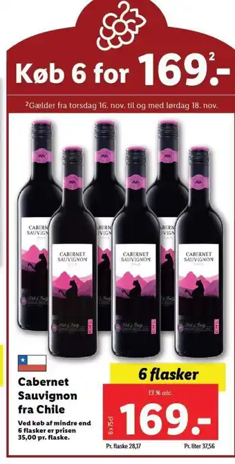Cabernet Sauvignon fra Chile
